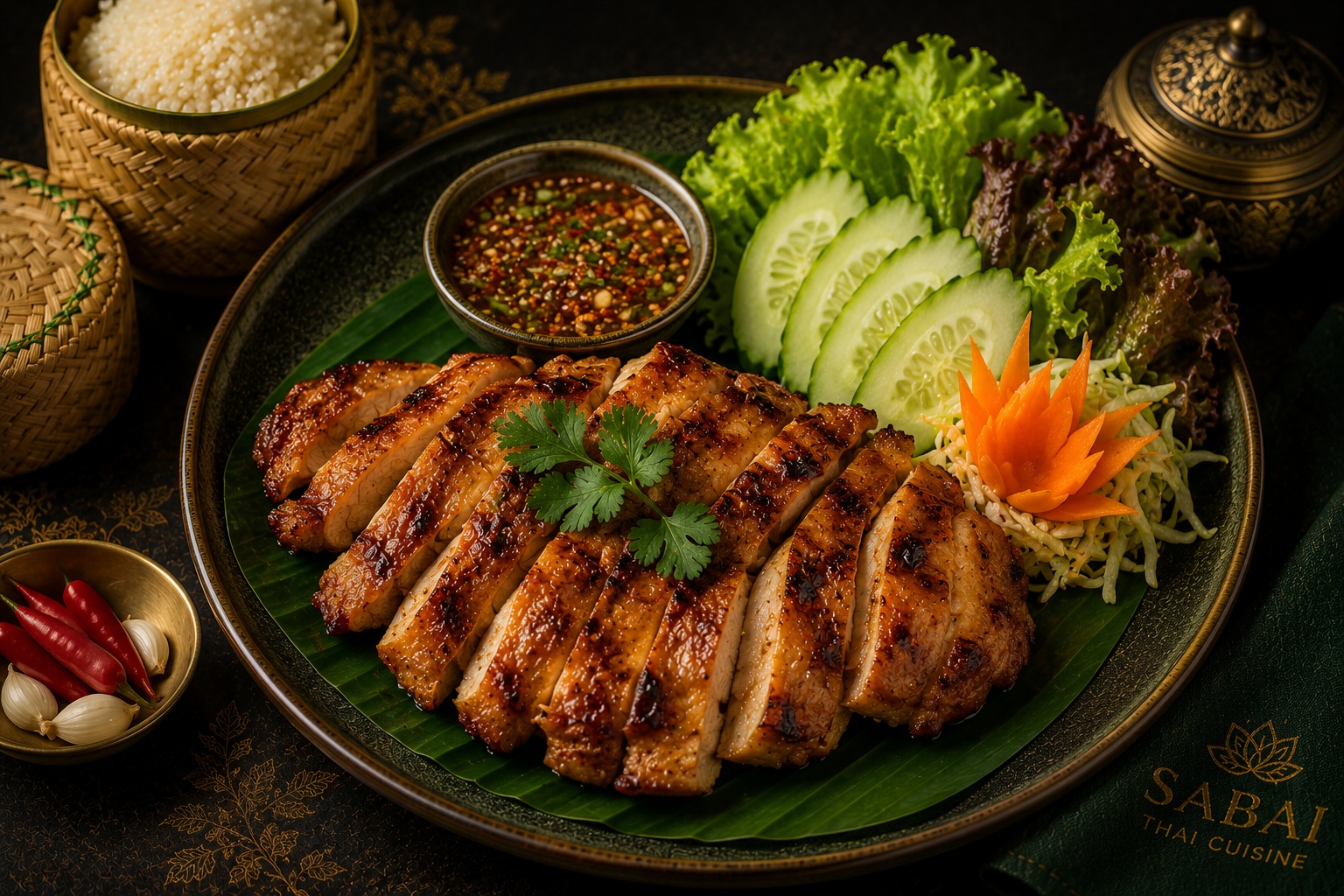Thai Chef Crafting Dish